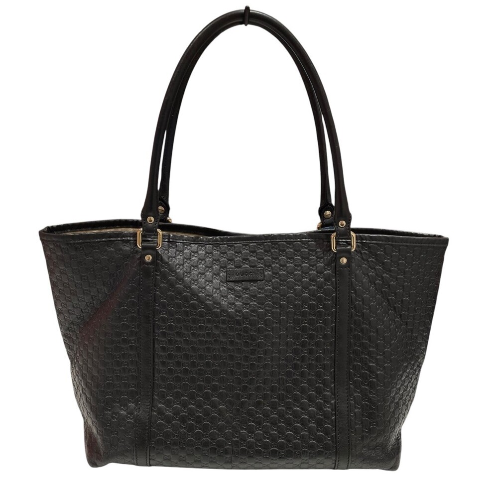 Gucci Monogram Handbag Black